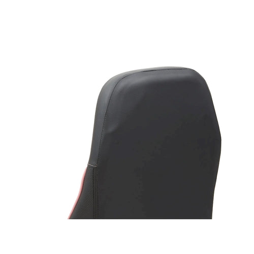 Fauteuil inclinable de jeu en similicuir noir