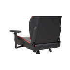 Fauteuil inclinable de jeu en similicuir noir