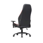 Fauteuil inclinable de jeu en similicuir noir