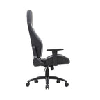 Fauteuil inclinable de jeu en similicuir noir