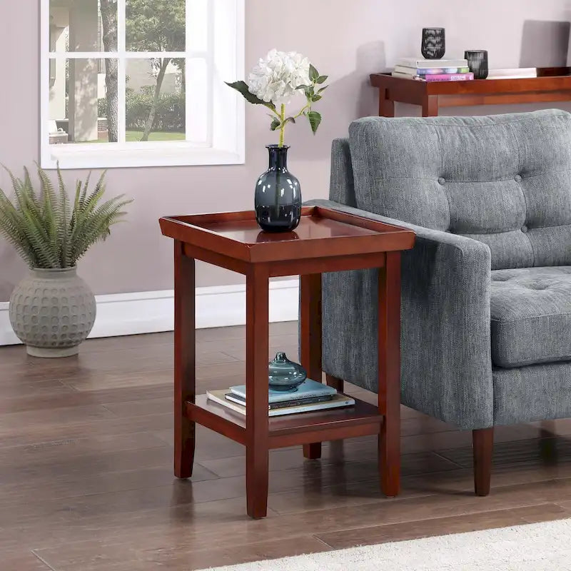 End Table with Shelf