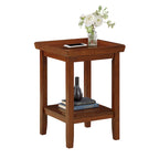 Table d'appoint avec étagère