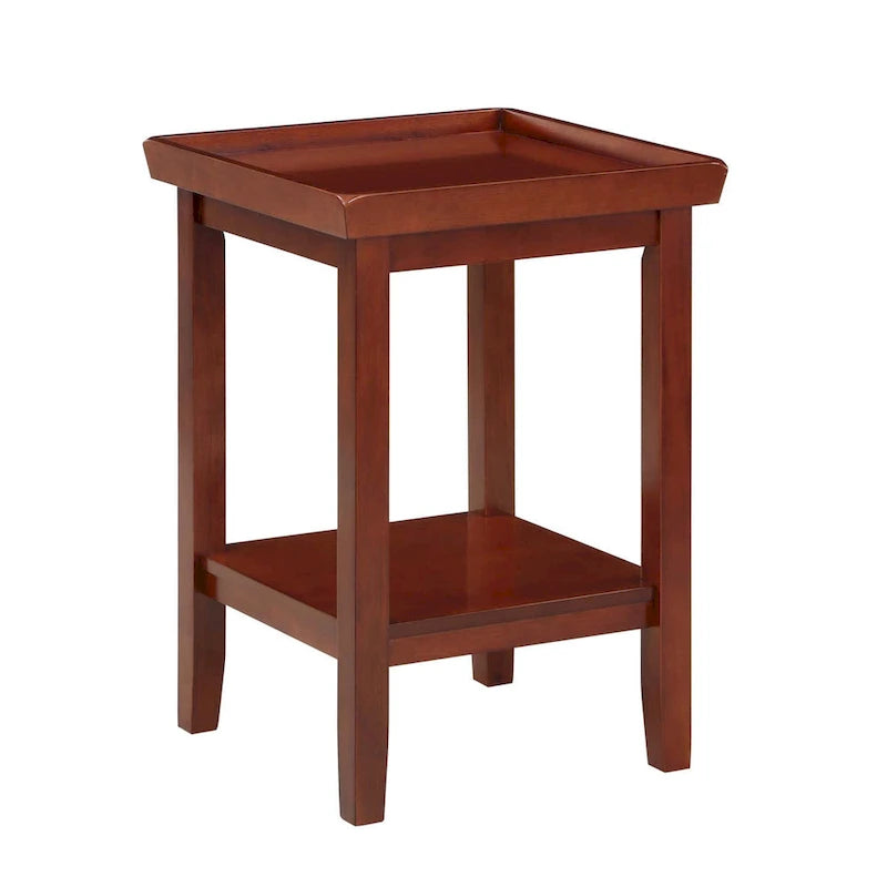 Table d'appoint avec étagère
