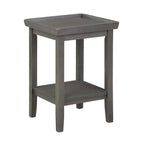 Table d'appoint avec étagère