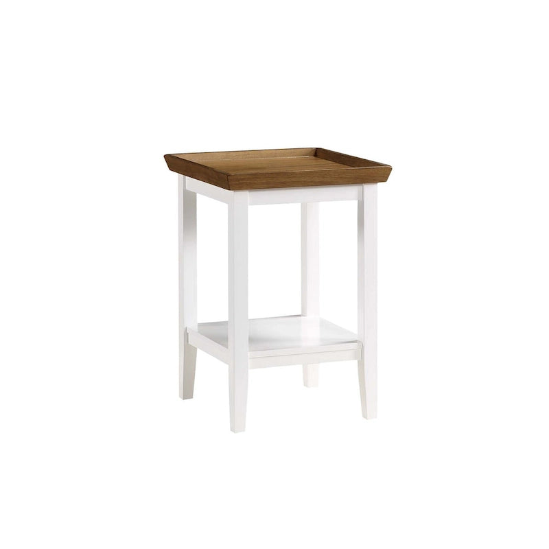 Table d'appoint avec étagère