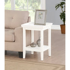 Table d'appoint avec étagère