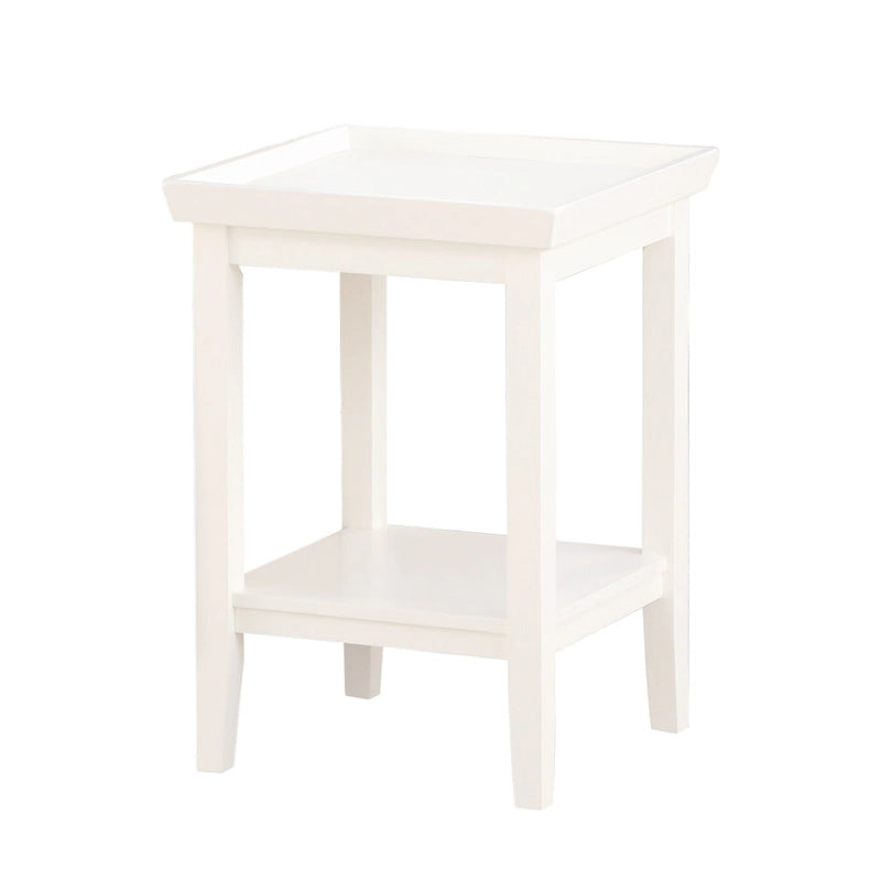 Table d'appoint avec étagère