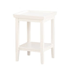 Table d'appoint avec étagère