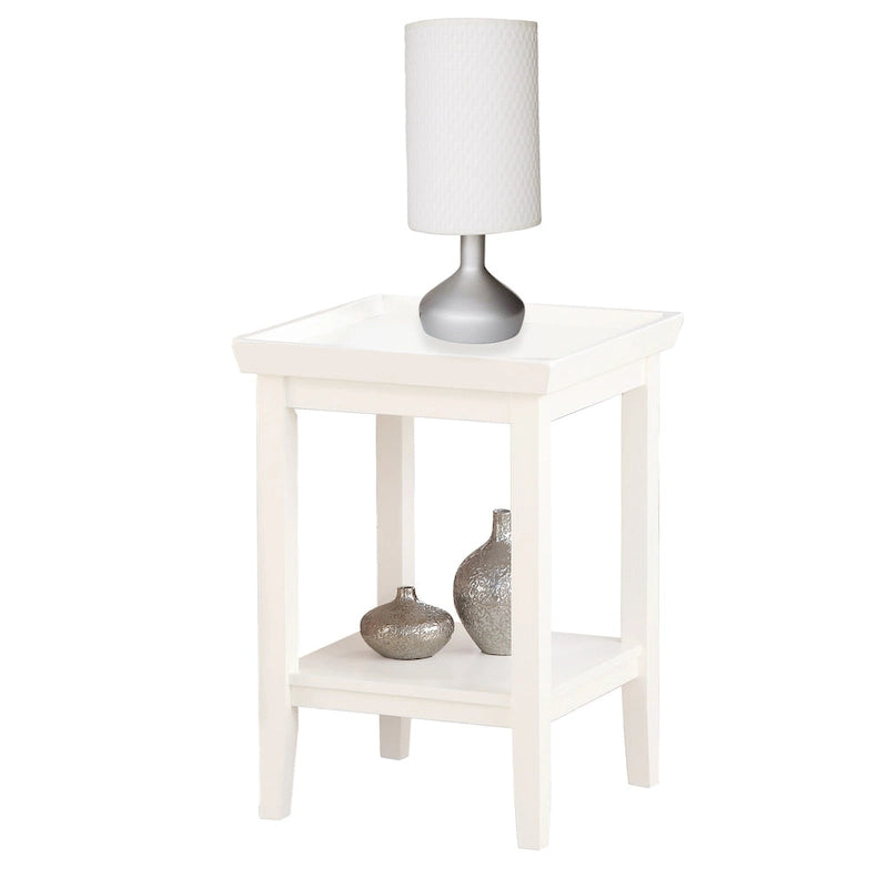 Table d'appoint avec étagère