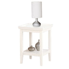 Table d'appoint avec étagère