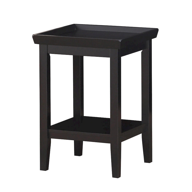 Table d'appoint avec étagère