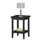 Table d'appoint avec étagère