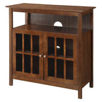 Meuble TV Highboy de 40 po avec armoires de rangement