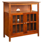 Meuble TV Highboy de 40 po avec armoires de rangement