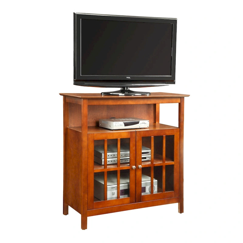 Meuble TV Highboy de 40 po avec armoires de rangement