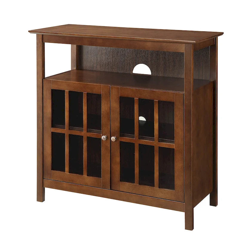 Meuble TV Highboy de 40 po avec armoires de rangement