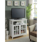 Meuble TV Highboy de 40 po avec armoires de rangement