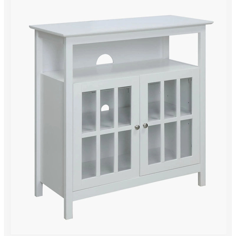 Meuble TV Highboy de 40 po avec armoires de rangement