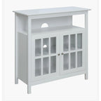 Meuble TV Highboy de 40 po avec armoires de rangement