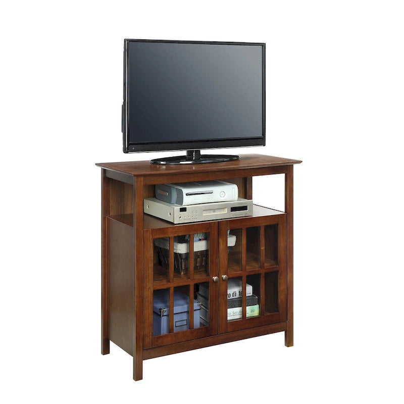 Meuble TV Highboy de 40 po avec armoires de rangement