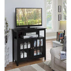 Meuble TV Highboy de 40 po avec armoires de rangement