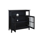 Meuble TV Highboy de 40 po avec armoires de rangement