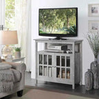 Meuble TV Highboy de 40 po avec armoires de rangement