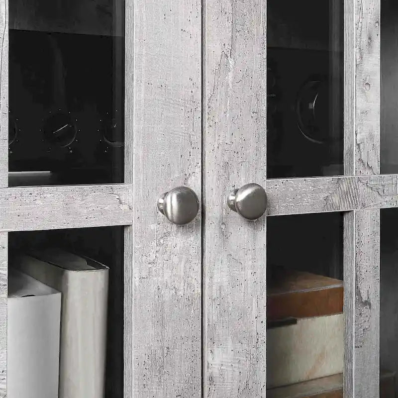 Meuble TV Highboy de 40 po avec armoires de rangement
