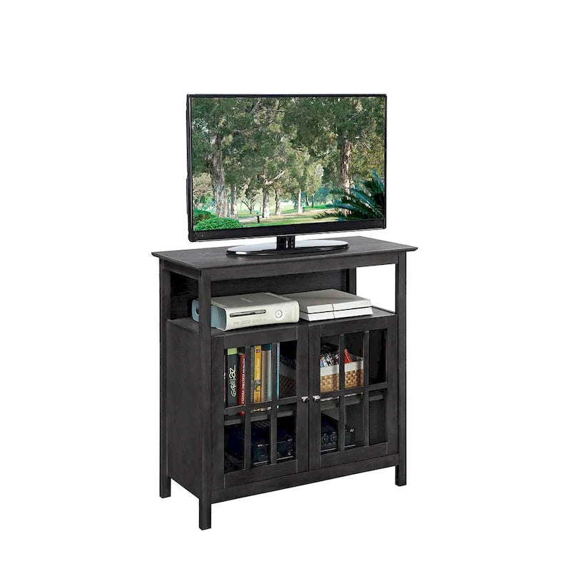 Meuble TV Highboy de 40 po avec armoires de rangement