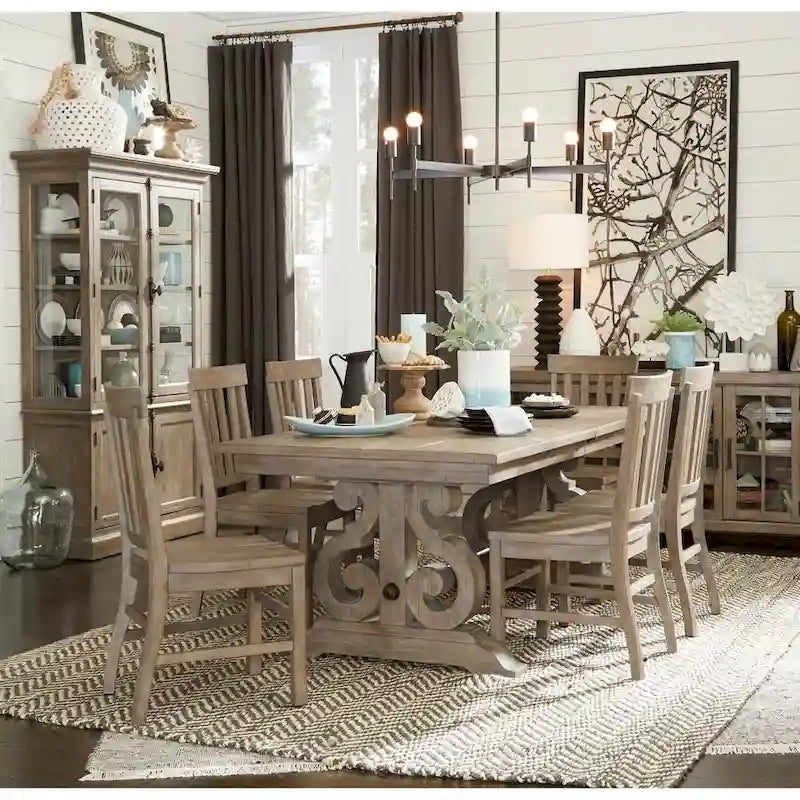 Dove Tail Grey Dining Table - dove tail grey