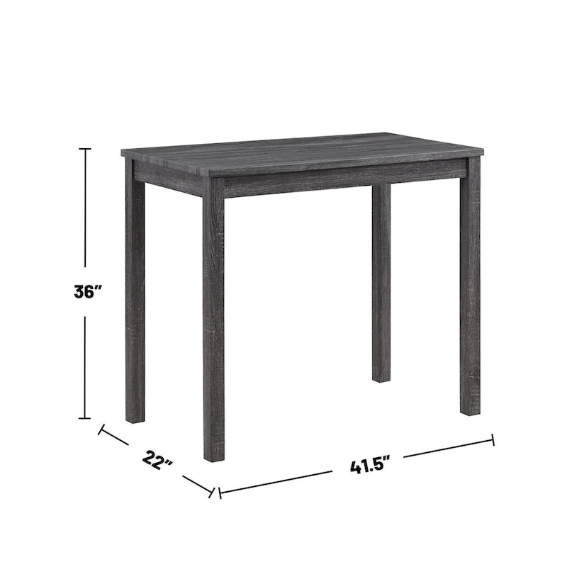 Ensemble de table à hauteur de comptoir 3 pièces