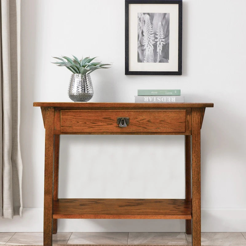 Mission Console Table for Entryway