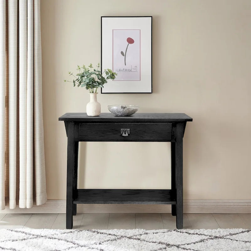 Mission Console Table for Entryway