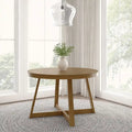 Classic Solid Wood Round Dining Table - 47