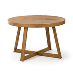 Classic Solid Wood Round Dining Table - 47