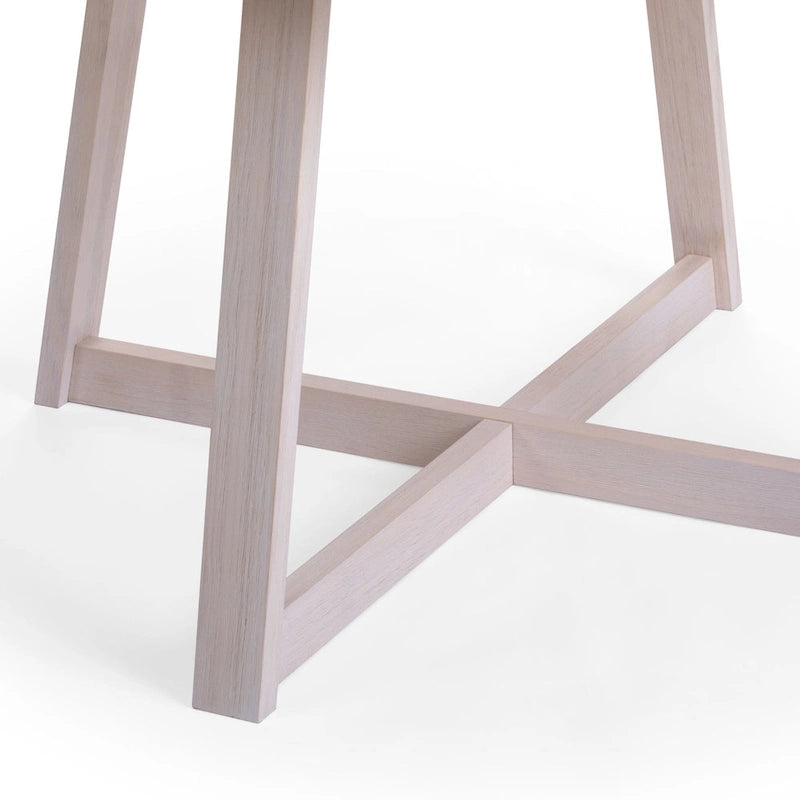 Classic Solid Wood Round Dining Table - 47