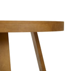 Classic Solid Wood Round Dining Table - 47