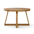 Classic Solid Wood Round Dining Table - 47