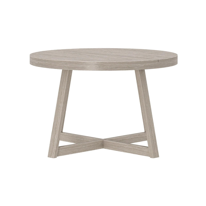 Classic Solid Wood Round Dining Table - 47