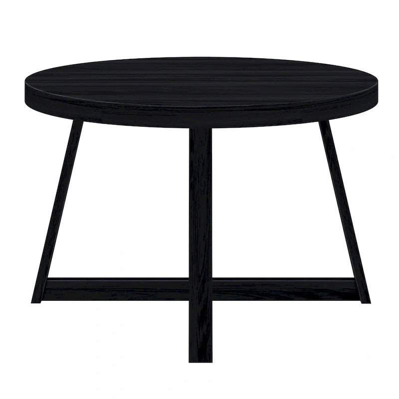 Classic Solid Wood Round Dining Table - 47