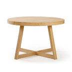 Classic Solid Wood Round Dining Table - 47
