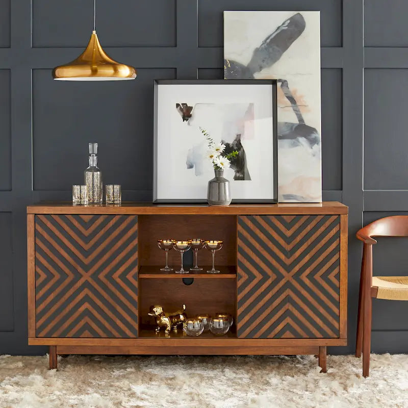 Buffet/bahut moderniste du milieu du siècle