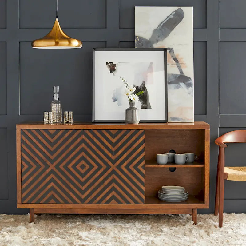 Buffet/bahut moderniste du milieu du siècle