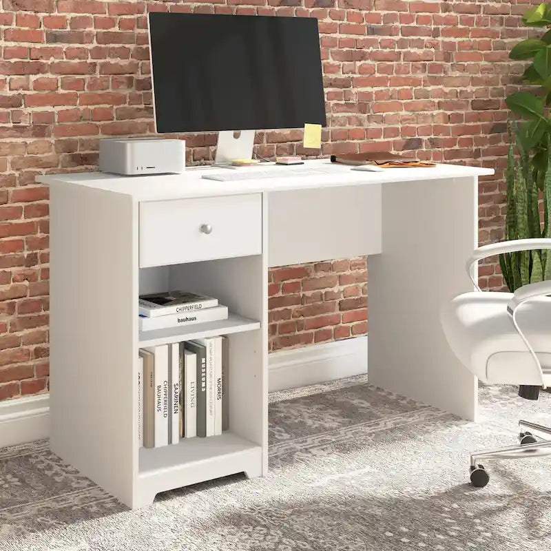 48-Inch Computer Desk with Storage