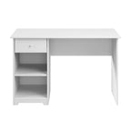 Bureau d'ordinateur de 122 cm avec rangement