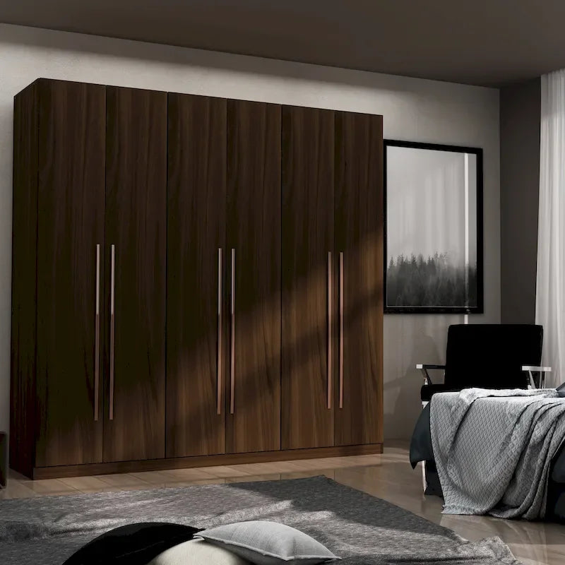 Modern Freestanding Wardrobe Armoire Closet