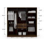 Armoire penderie autoportante moderne