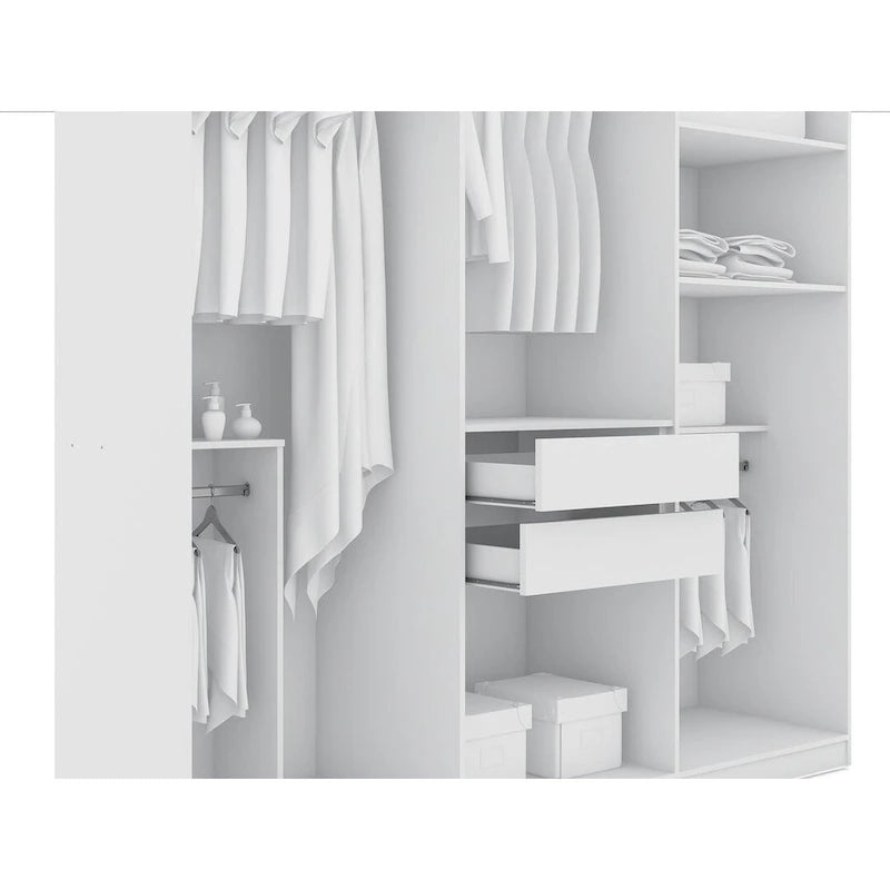 Armoire penderie autoportante moderne