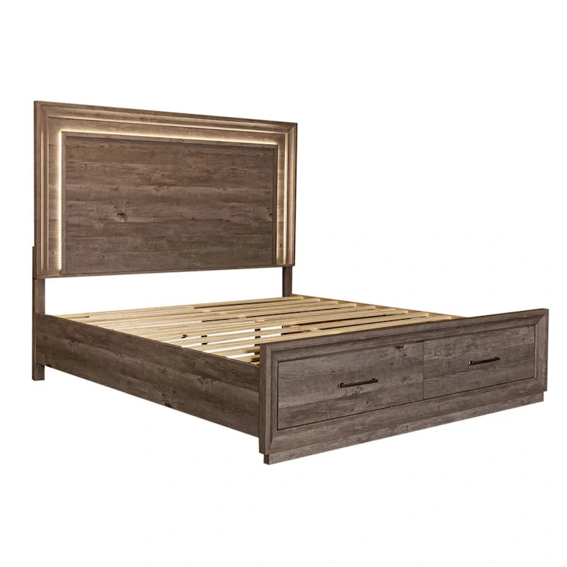 Lit de rangement King Graystone