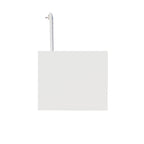 Armoire de rangement blanche mi-haute